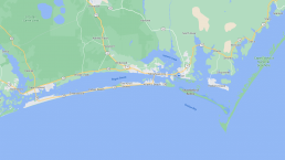 Map of the Crystal Coast